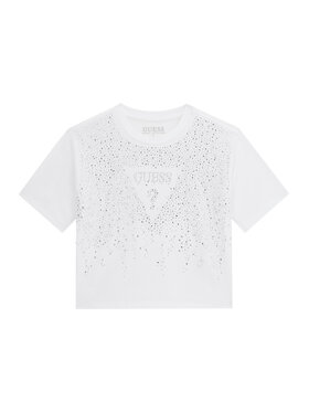 Guess Guess Camiseta J6RI37 K6YW4 Blanco Regular Fit