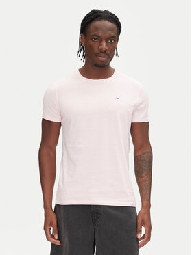 Tommy Jeans Tommy Jeans Camiseta DM0DM04411 Rosa Slim Fit