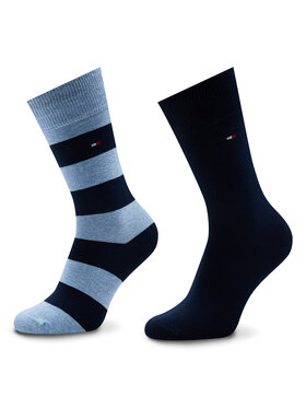 Tommy Hilfiger Κάλτσες μακριές Tommy Hilfiger 342021001 Σκούρο μπλε