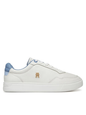 Tommy Hilfiger Snīkeri Tommy Hilfiger Essential Elevated Court Sneaker FW0FW08680 Balts