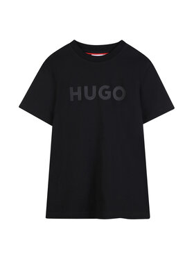 HUGO HUGO Camiseta G01014 D Negro Regular Fit