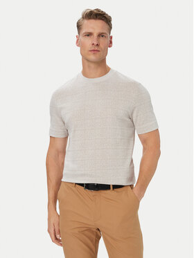 BOSS BOSS Camiseta H-Thompson 181 50565299 Beis Regular Fit