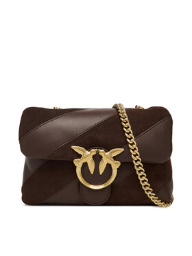 PINKO Kabelka PINKO Love Puff Mini Cl AI 25-26 PLTT 100039 A2JY Hnedá