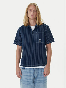 adidas adidas Поло Wabash JW0169 Cиній Loose Fit