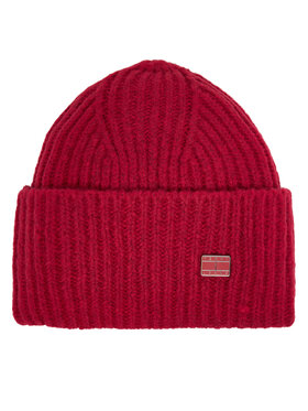 Tommy Hilfiger Čiapka Tommy Hilfiger Elevated Heritage AW0AW17905 Červená