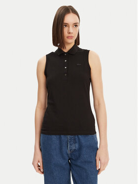 Lacoste Lacoste Поло PF5445 Чорний Slim Fit