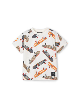 Mayoral Mayoral T-Shirt 3038 Εκρού Regular Fit