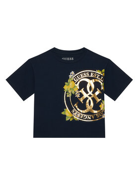 Guess Guess Camiseta J6GI00 K6YW4 Azul marino Regular Fit
