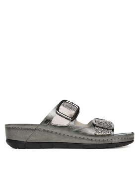 Scholl Шльопанці Scholl Aberdeen MF32087 Сірий