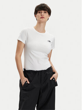 The North Face The North Face T-Shirt Simple Dome NF0A87NH Λευκό Regular Fit