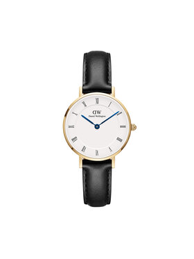 Daniel Wellington Hodinky Daniel Wellington Petite Roman Numerals Shieffield DW00100686 Čierna