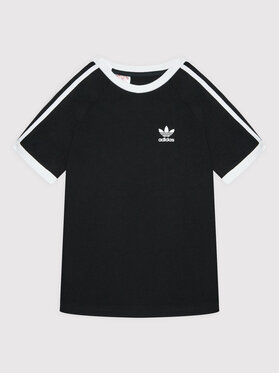 adidas adidas Majica 3-Stripe H35545 Črna Regular Fit