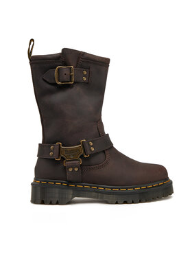 Dr. Martens Ботильйони Dr. Martens Anistone Tall Leather Biker31901201 Коричневий