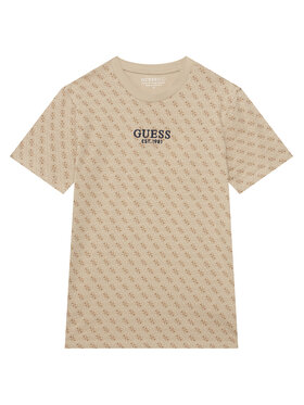 Guess Guess Camiseta L6YI17 K3744 Beis Regular Fit
