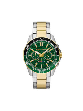 Armani Exchange Годинник Armani Exchange Spencer Chronograph AX1966 Срібний