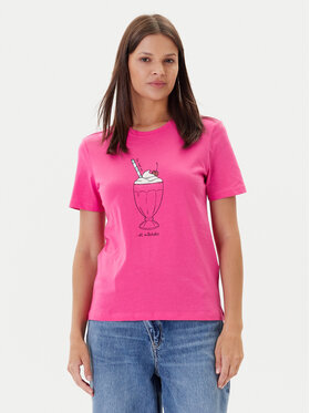 ONLY ONLY Футболка Fun Life 15349901 Рожевий Regular Fit