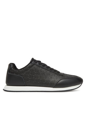Calvin Klein Snīkeri Calvin Klein Low Prof Runn Laceup Mono HM0HM01896 Melns