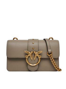 PINKO Kabelka PINKO Love One Mini ST.CL Al 25-26 PLTT 105856 A0F1 Sivá