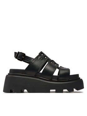 Altercore Sandály Altercore Maryam Vegan Černá