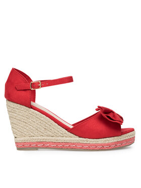 DeeZee Espadryle DeeZee WYL2710-02 Czerwony
