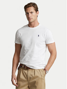 Polo Ralph Lauren Polo Ralph Lauren Футболка 710680785 Білий Custom Slim Fit