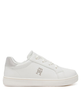 Tommy Hilfiger Sneakers Tommy Hilfiger Low Cut Velcro Sneaker T1A9-33728-1439 S Weiß