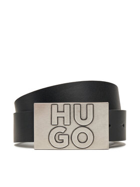 HUGO Чоловічий ремінь HUGO 50537037 Чорний