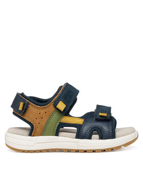Geox Sandalen Geox J Sandal Alben Boy J35AVA 01522 CF42Q S Dunkelblau