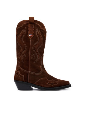 Tommy Jeans Cowboystiefel Tommy Jeans Archive EN0EN03095 Braun