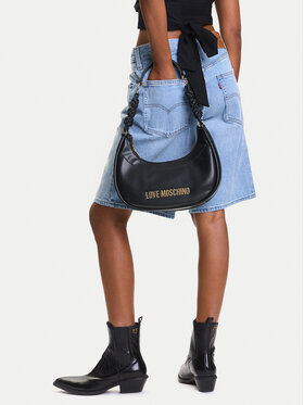 LOVE MOSCHINO Ročna torba LOVE MOSCHINO JC4237PP0MKL0000 Črna