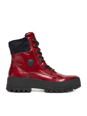 Rieker Šnurovacia obuv Rieker CEO-Y0220-33 Červená