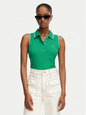 Tommy Hilfiger Tommy Hilfiger Polo 1985 WW0WW49561 Verde Slim Fit