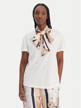 Liu Jo Liu Jo Camiseta WA6189 J6308 Blanco Regular Fit