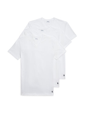 Polo Ralph Lauren Polo Ralph Lauren Комплект футболок 714936903001 Білий Slim Fit