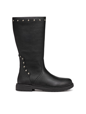 Geox Kozačky Geox Eclair J469QD 000BC C9999 D Černá