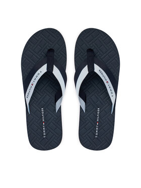 Tommy Hilfiger Σαγιονάρες Tommy Hilfiger Webbing Strap Flag Embossed FM0FM05807 Σκούρο μπλε