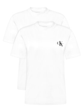 Calvin Klein Jeans Calvin Klein Jeans Marškinėlių komplektas LV047C905G Balta Regular Fit