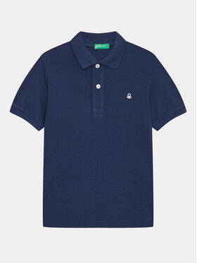 United Colors Of Benetton United Colors Of Benetton Поло 3089C300Q Cиній Regular Fit