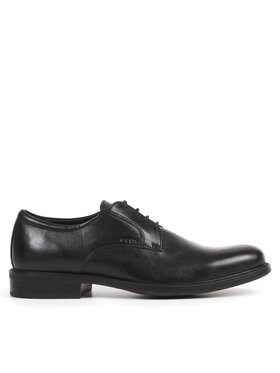Geox Nizki čevlji Geox U Carnaby D U52W1D 00043 C9999 Črna