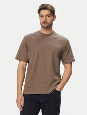 Jack & Jones Jack & Jones Camiseta Blaowen Ss 12292397 Marrón Regular Fit