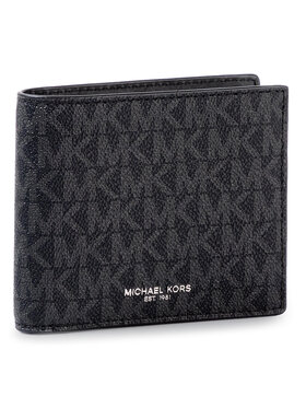 Michael Kors Peňaženka Michael Kors Greyson 39F9LGYF3B Čierna