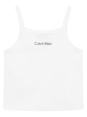 Calvin Klein Jeans Calvin Klein Jeans Top LVCKSJB12G Blanco Slim Fit