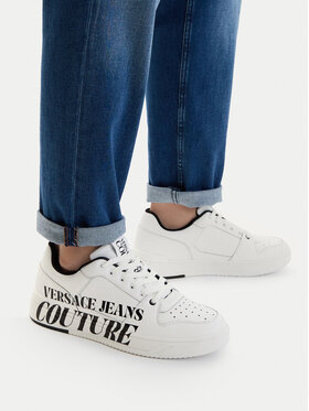 Versace Jeans Couture Снікерcи Versace Jeans Couture 80YA3SJ5 Білий