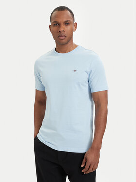 Gant Gant Camiseta Shield  2003184 Azul claro Regular Fit