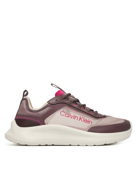 Calvin Klein Laisvalaikio batai Calvin Klein Light Eva Run Lup Transp Ripst HW0HW02998 Rožinė