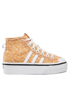 adidas Снікерcи adidas Disney Nizza Platform Mid GZ1657 Оранжевий