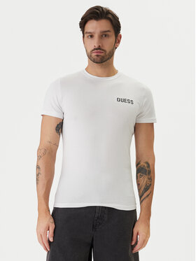 Guess Guess Camiseta U6GM03 K6YW1 Blanco Slim Fit