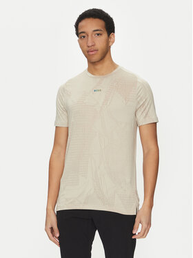 BOSS BOSS Футболка Desert Active 50537755 Бежевий Regular Fit
