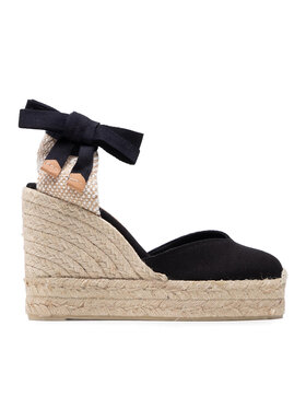 Castañer Espadrilky Castañer Chiara/8ED/001 020992-100 Čierna