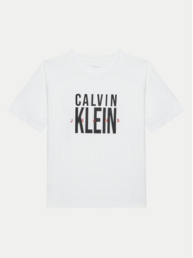 Calvin Klein Jeans Calvin Klein Jeans T-shirt Bold Graphic IB0IB02448 Bijela Relaxed Fit